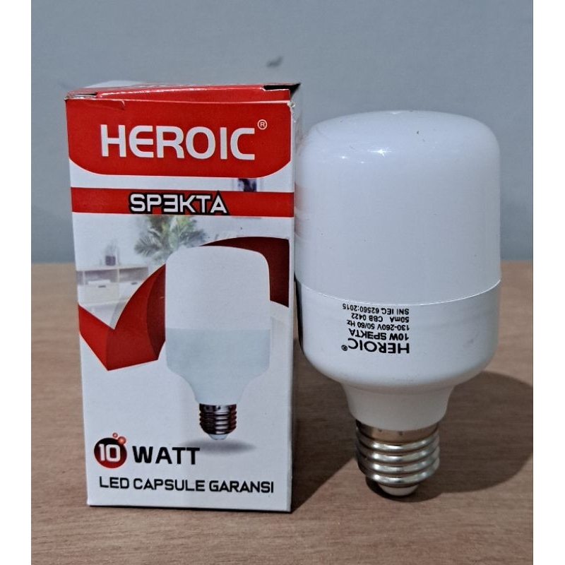 Jual Lampu Led Heroic Spekta Capsule Jumbo Garansi Watt Shopee Indonesia