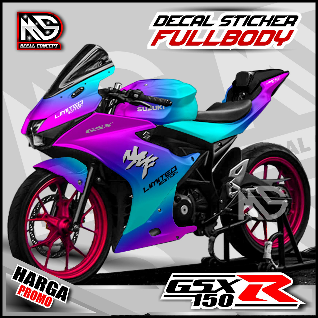 Jual Bisa Cod Decal Gsx R Full Body Stiker Gsx R Full Body Decal