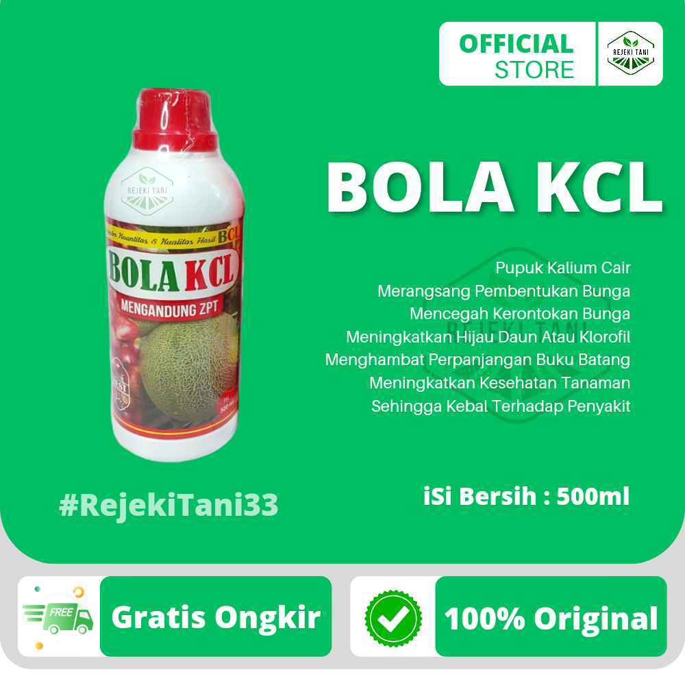 Jual Pupuk Bola Kcl Ml Kalium Cair Memperbanyak Keluarnya Bunga Dan