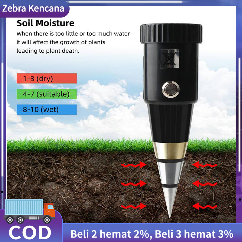 Jual Alat Penggukur Tanah Soil Ph Mete 2 In 1 Pen Type PH Meter Soil