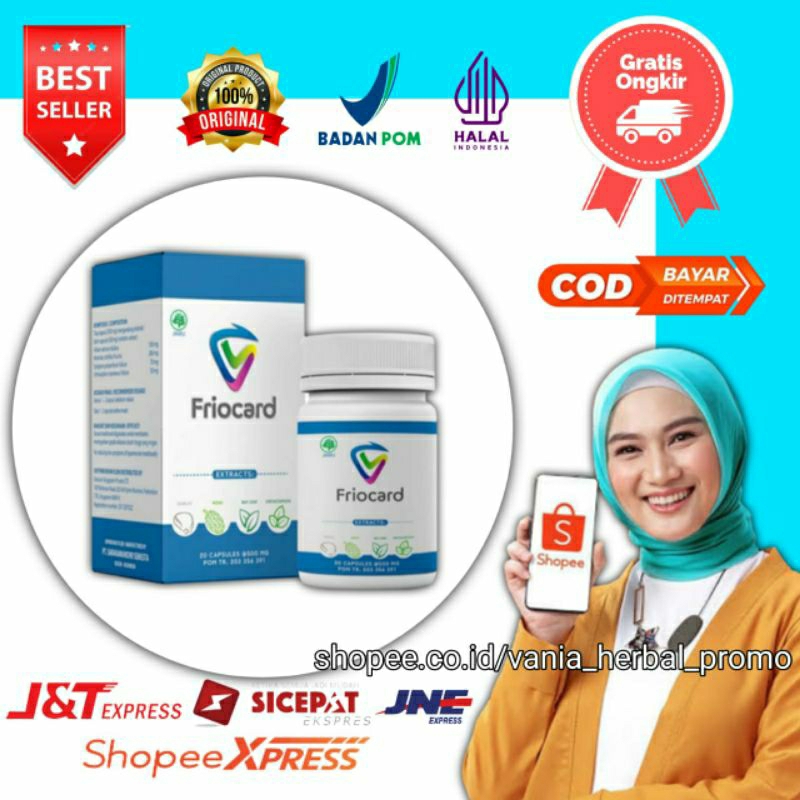 Jual Friocard Asli Original Obat Hipertensi Pembersih Pembuluh