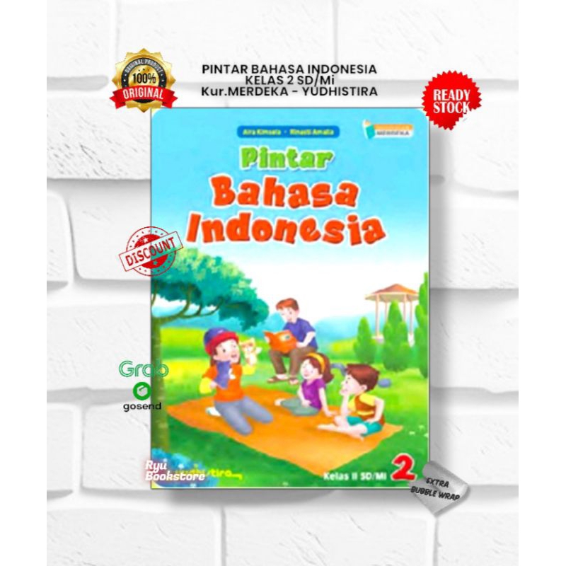 Jual Original Pintar Bahasa Indonesia Kelas 1 2 3 4 5 6 SD Mi Kurikulum