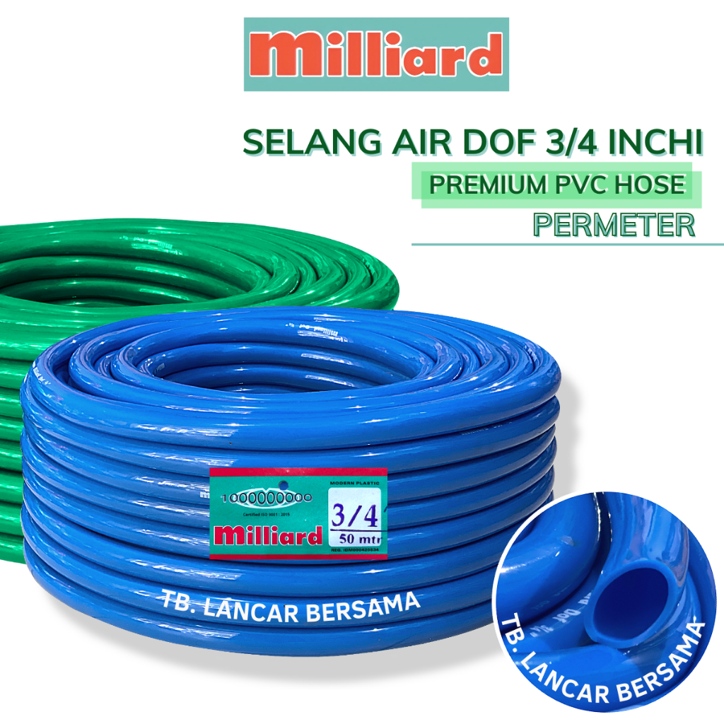 Jual SELANG AIR 3 4 INCHI MILLIARD DOF HARGA PERMETER Shopee Indonesia