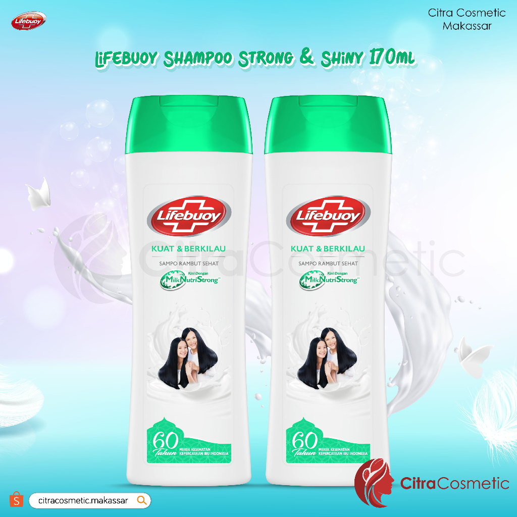 Jual Citracosmetic Lifebuoy Shampoo Strong Shiny Ml Shopee