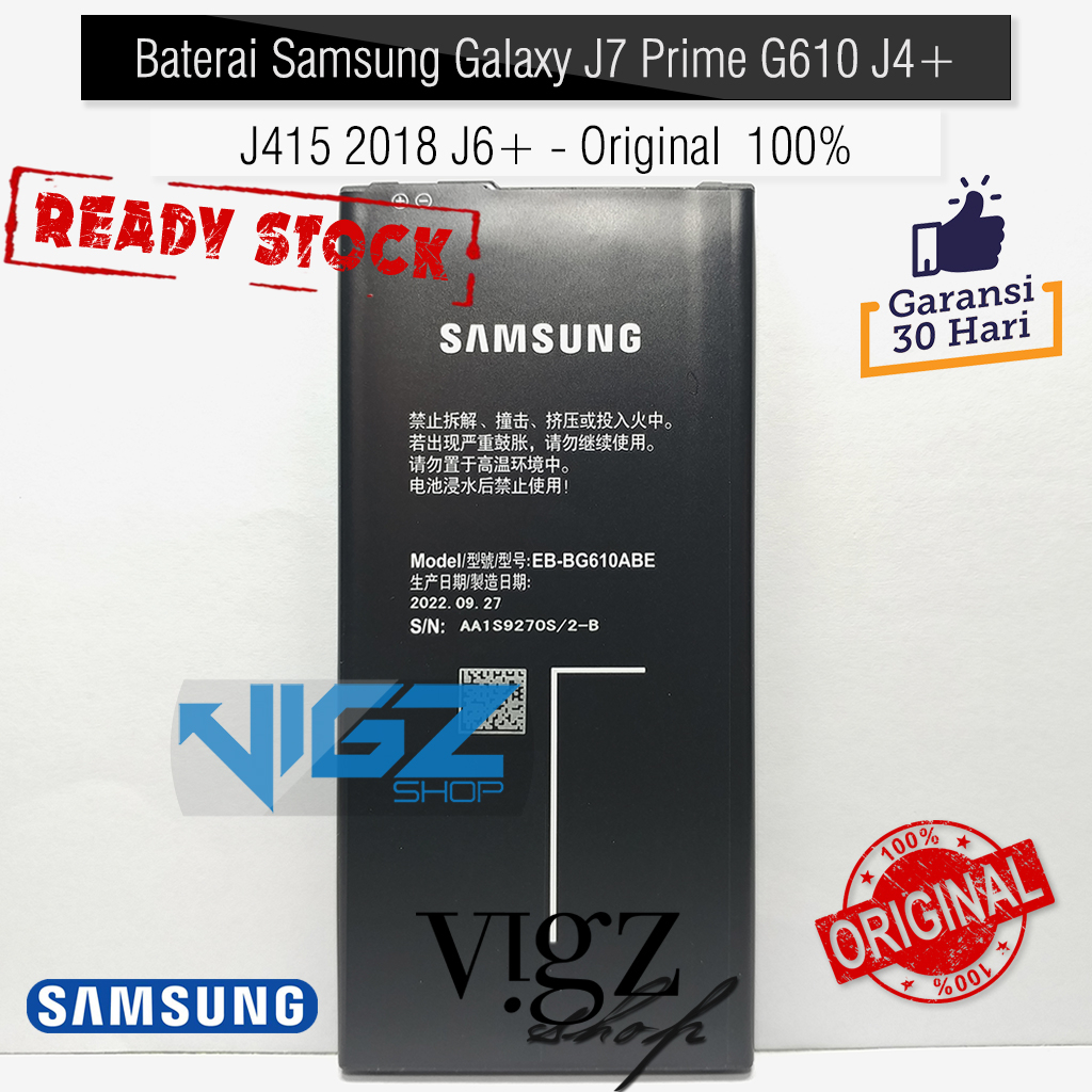 Jual Baterai Samsung Galaxy J7 Prime G610 J4 J4 Plus J415 2018 J6