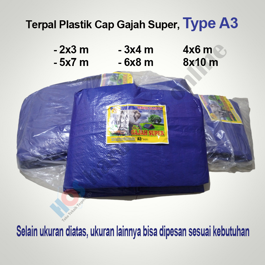 Jual Terpal Plastik X Cap Gajah Super A Shopee Indonesia