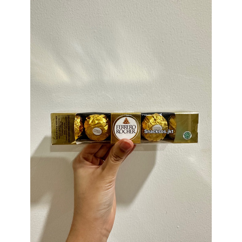 Jual Ferrero Rocher Chocolate Hazelnut T Shopee Indonesia