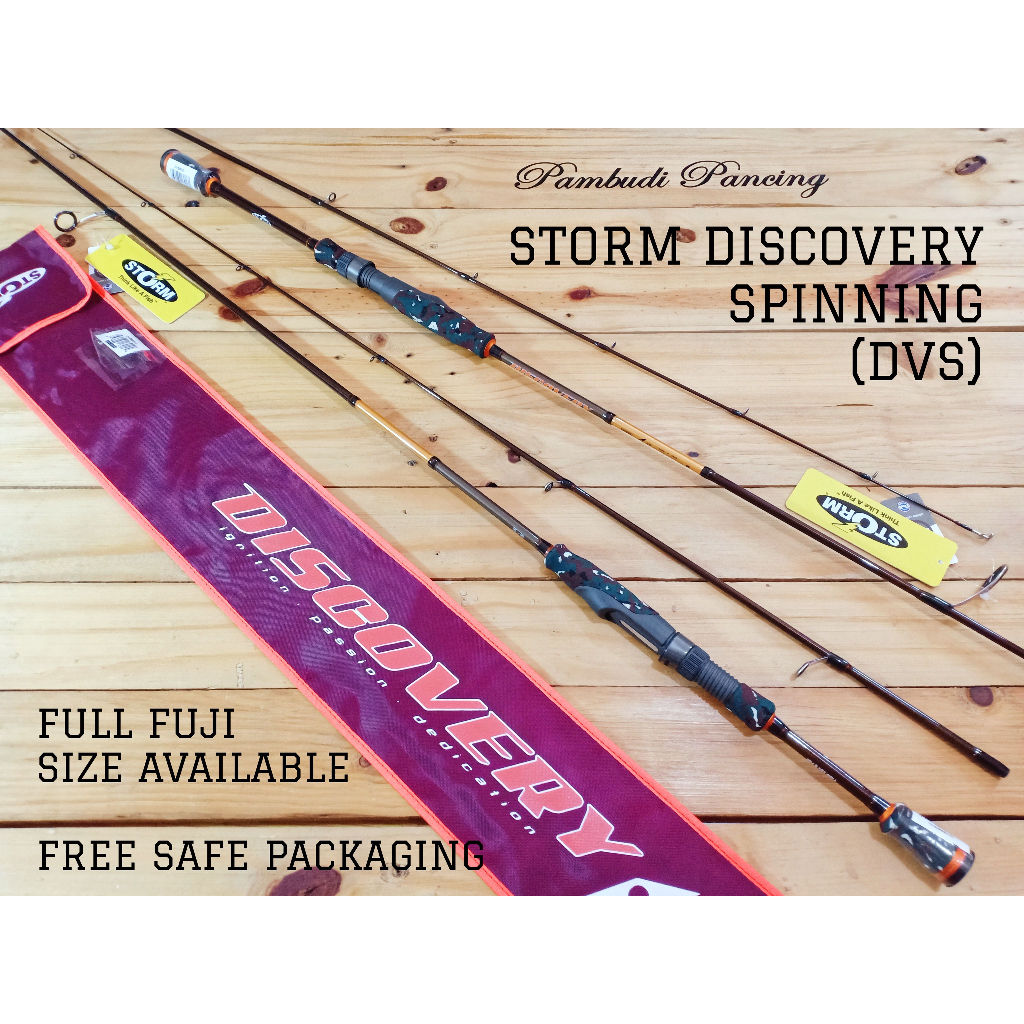 Jual STORM Joran STORM DVS DISCOVERY Spinning Rod Gen 2 2017 Full