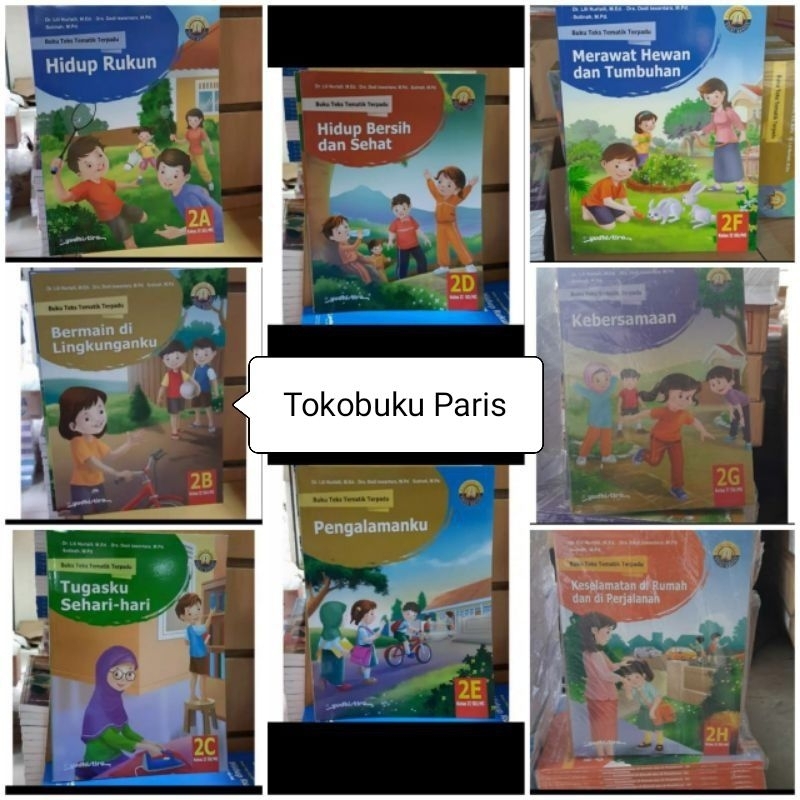 Jual Buku Tematik Terpadu Sd Kelas A B C D E F G H Revisi K