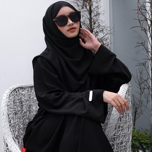 Jual BISA COD ABAYA HITAM DRESS GAMIS ABAYA TURKEY TERBARU UKURAN