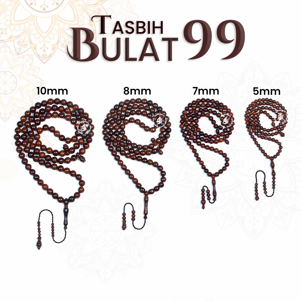 Jual Tasbih Kokka Bulat 99 Original Kayu Kauka Asli Kaukah Kaoka Koka