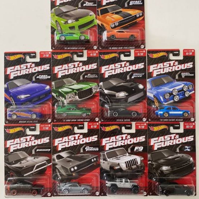 Jual Hot Wheels Fast Furious MBX Mainline Surprise Car Shopee Indonesia