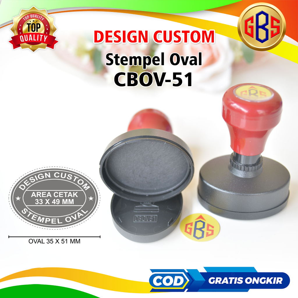 Jual Stempel Custom Stempel Oval Stempel Otomatis Stempel Warna