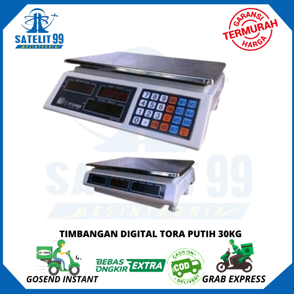 Jual Timbangan Digital Tora Putih Kg Shopee Indonesia