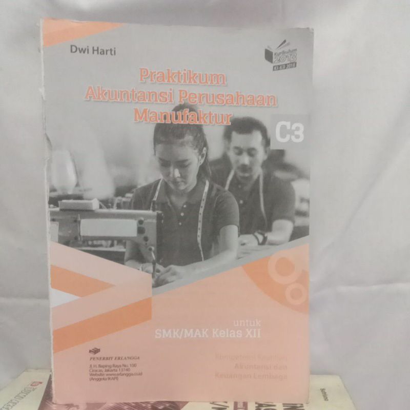 Jual Buku Praktikum Akuntansi Perusahaan Manufaktur Untuk SMK Kelas 3