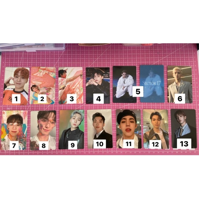 Jual PHOTOCARD POB SEVENTEEN SCOUPS JOSHUA JUN DK SEUNGKWAN VERNON DINO