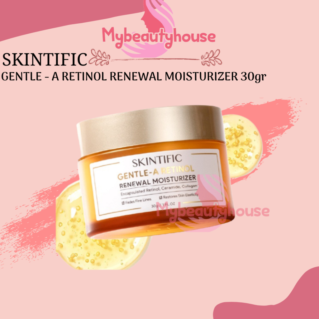 Jual Skintific Gentle A Retinol Cream Renewal Moisturizer G Shopee