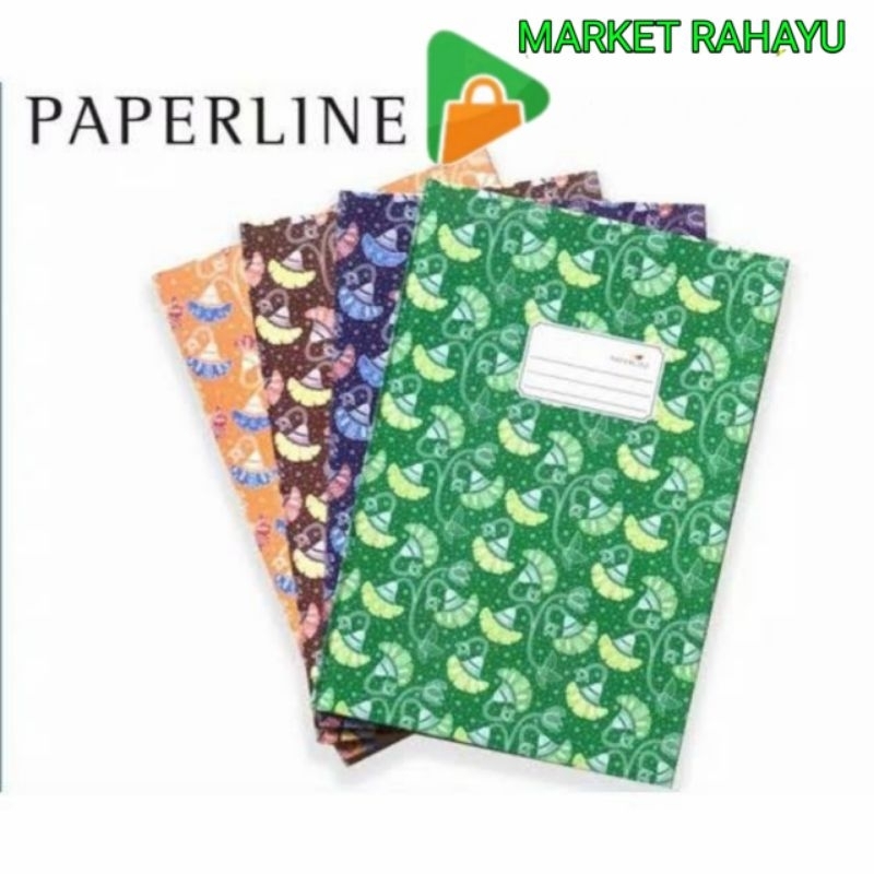 Jual Buku Tulis Hard Cover Paperline Quarto Lembar Shopee Indonesia