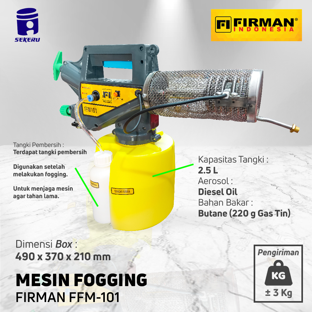 Jual Mesin Fogging Mini Basmi Nyamuk DB FIRMAN FFM101 Shopee Indonesia