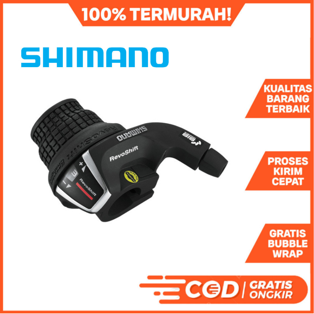 Jual Shifter Sepeda Shimano Tourney SL RS35 3 Speed Operan Sepeda MTB