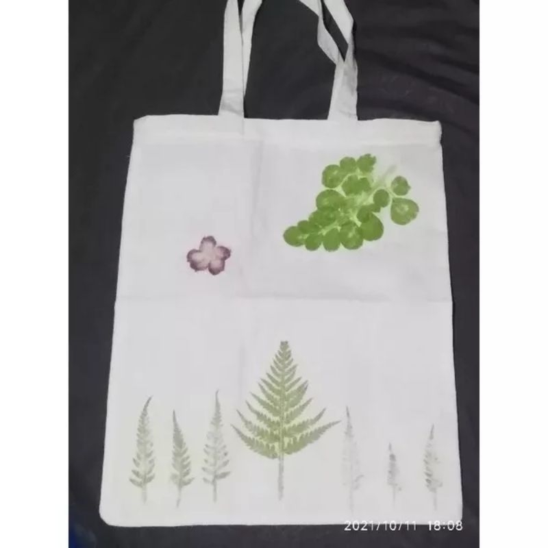 Jual Ready Totebag Polos Untuk Ecoprint Totebag Blacu Polos Tiedye