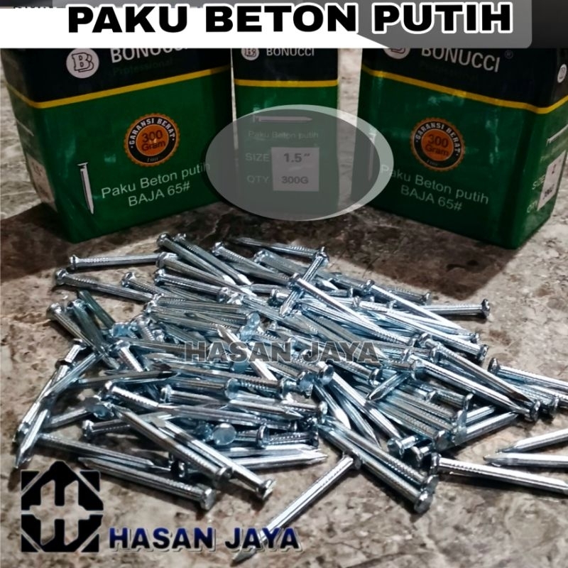 Jual Paku Beton Bonnuci Cm Cm Cm Cm Cm Per Gram Shopee Indonesia