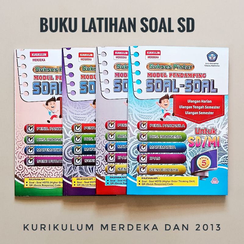 Jual BUKU SUKSES PINTAR SOAL SOAL ULANGAN SD MI KELAS 1 2 3 4 5 6 SD