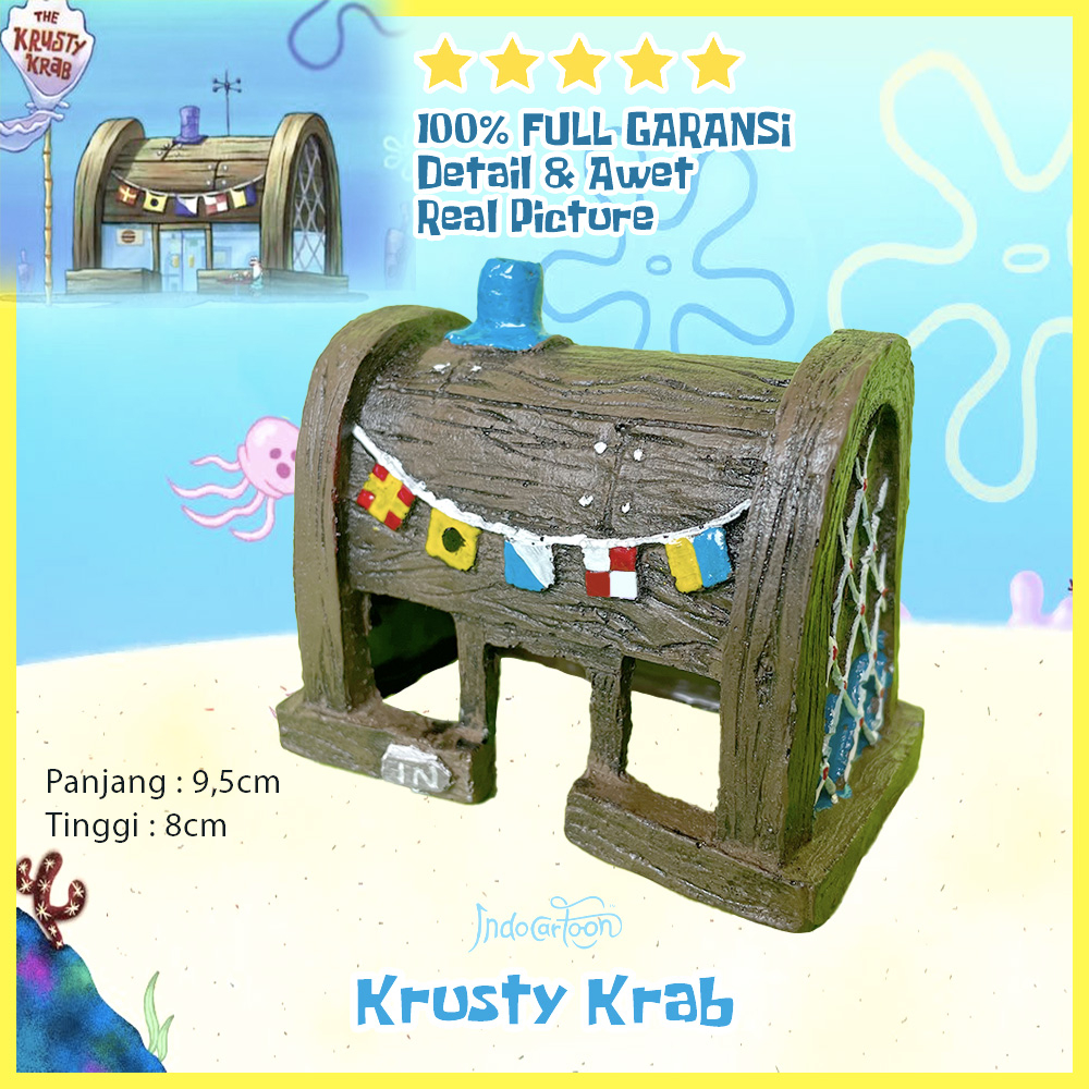 Jual Rumah Spongebob Squidward Patrick Sahabat Bikini Bottom Hiasan Aquarium Shopee Indonesia