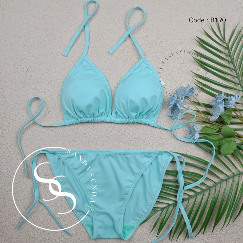 Jual Avisa Limited Edition Bikini Set Tali Samping Bikini Pantai