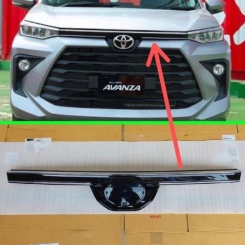 Jual Lis Grill Hood Moulding Lis Kap Mesin Avanza 2022 Original