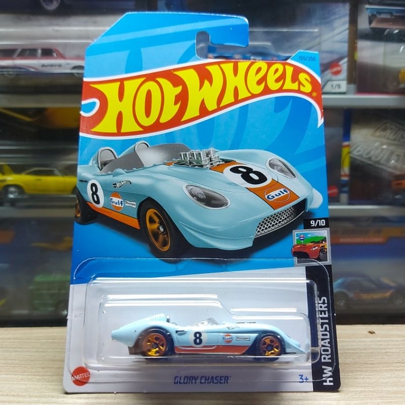 Jual HOT WHEELS GLORY CHASER BLUE 2023 GULF Shopee Indonesia