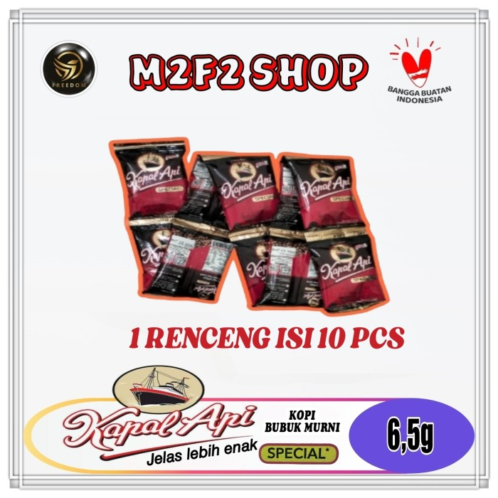 Jual Kopi Kapal Api Murni Special Original Sachet 6 5 Gr Kemasan 1