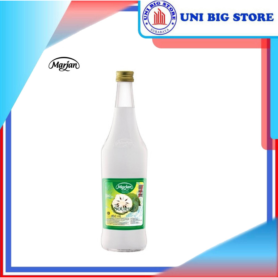 Jual MARJAN Squash Soursop Sirup Sirsak Syrup 450 Ml Shopee Indonesia