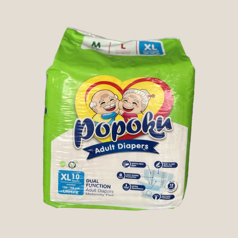 Jual Popok Dewasa Popoku Adult Orang Tua M Xl Shopee Indonesia