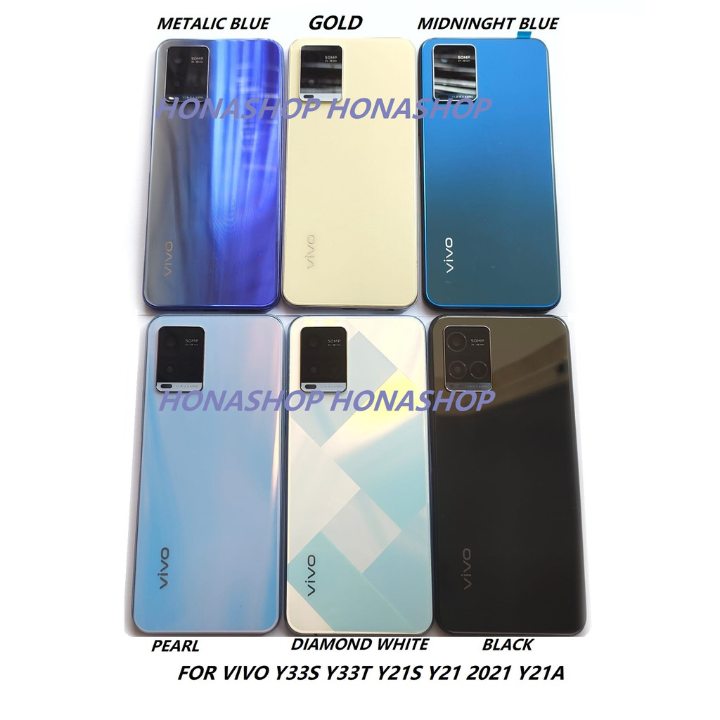 Jual BACK CASING KESING HOUSING VIVO Y33S Y33T Y21S Y21 2021 Y21A