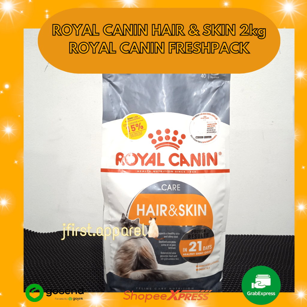 Jual ROYAL CANIN HAIR SKIN 2kg ROYAL CANIN CARE HAIR SKIN