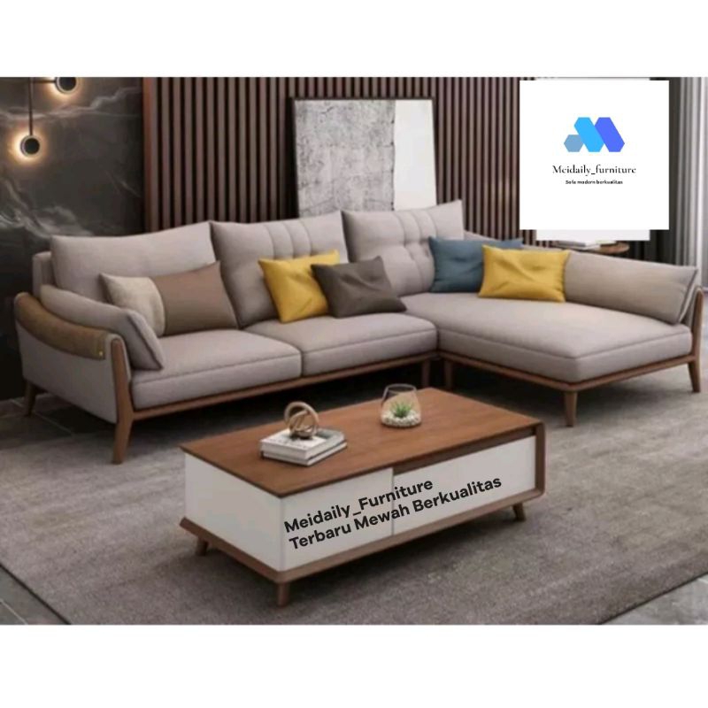 Jual Sofa Letter L Kursi Ruang Tamu Minimalis Sofa Modern Sofa