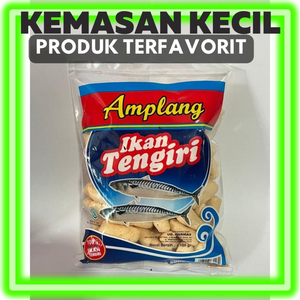 Jual Amplang Kuku Macan Cap Ikan Tenggiri Khas Samarinda Ud Harmas