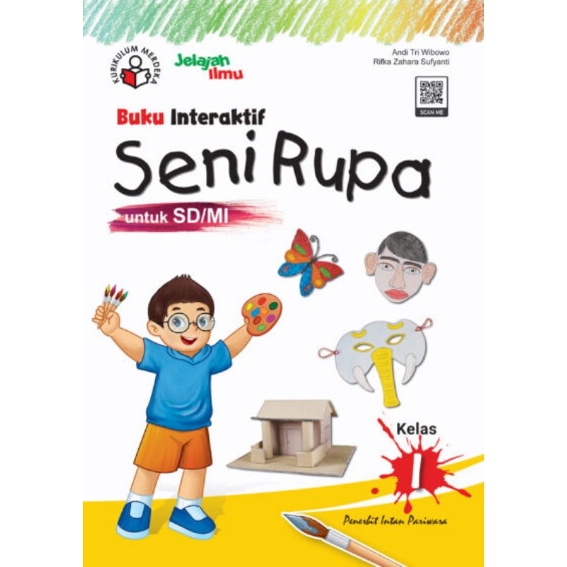 Jual BUKU PAKET INTERAKTIF SENI RUPA PENDAMPING KURIKULUM MERDEKA SD