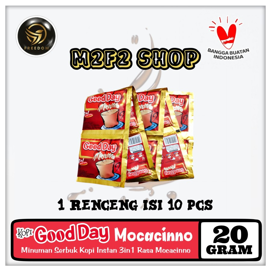 Jual Kopi Good Day Mocacinno Sachet Gt Gr Kemasan Renceng