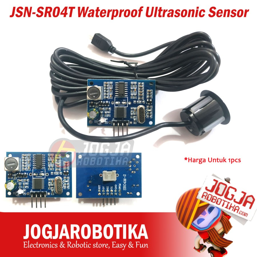 Jual Jsn Sr T Sensor Ultrasonic Waterproof Sensor Jarak Distance