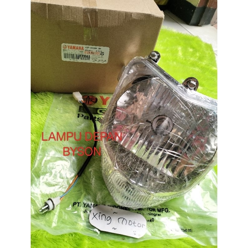 Jual LAMPU DEPAN YAMAHA BYSON 45P Shopee Indonesia