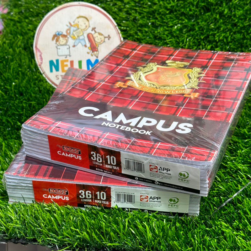 Jual Buku Tulis Campus BIG BOSS 36 Lembar Isi 10 Buku Shopee