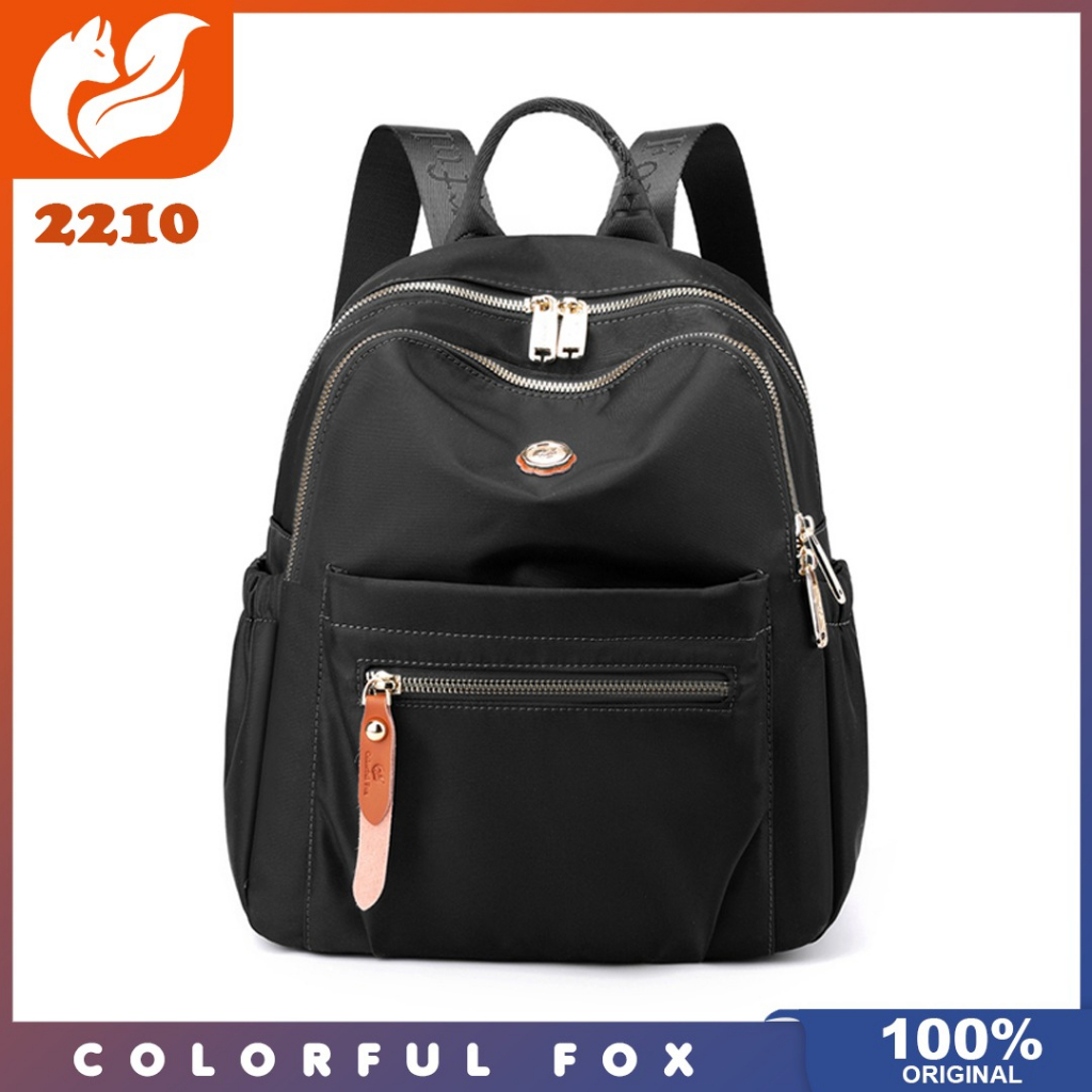 Jual Colorful Fox Ori Tas Ransel Colorful Fox Nilon Waterproof