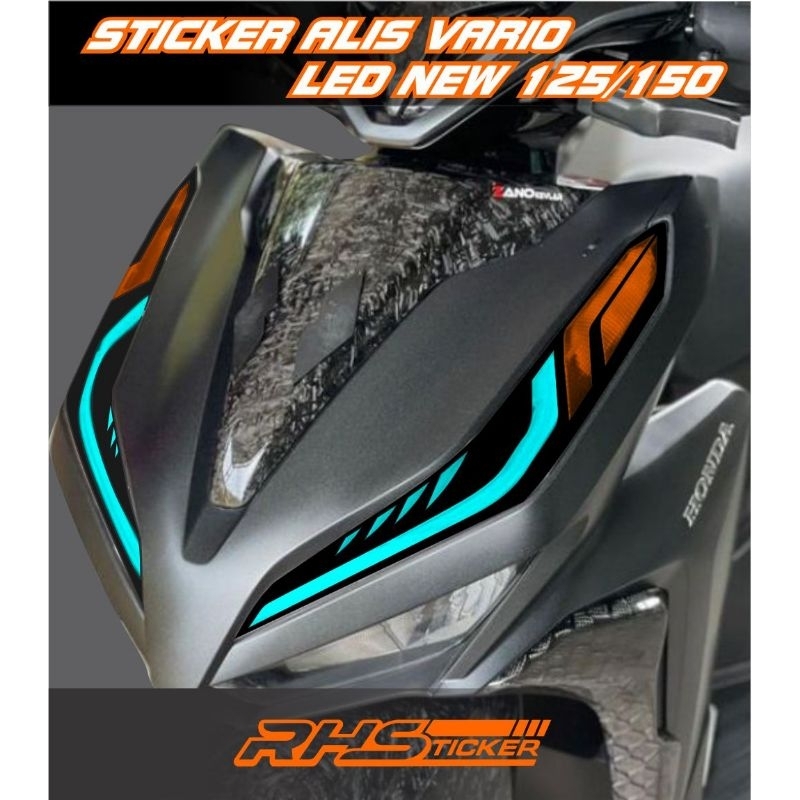 Jual Stiker Alis Vario New Led Satu Pasang Std Gen Shopee