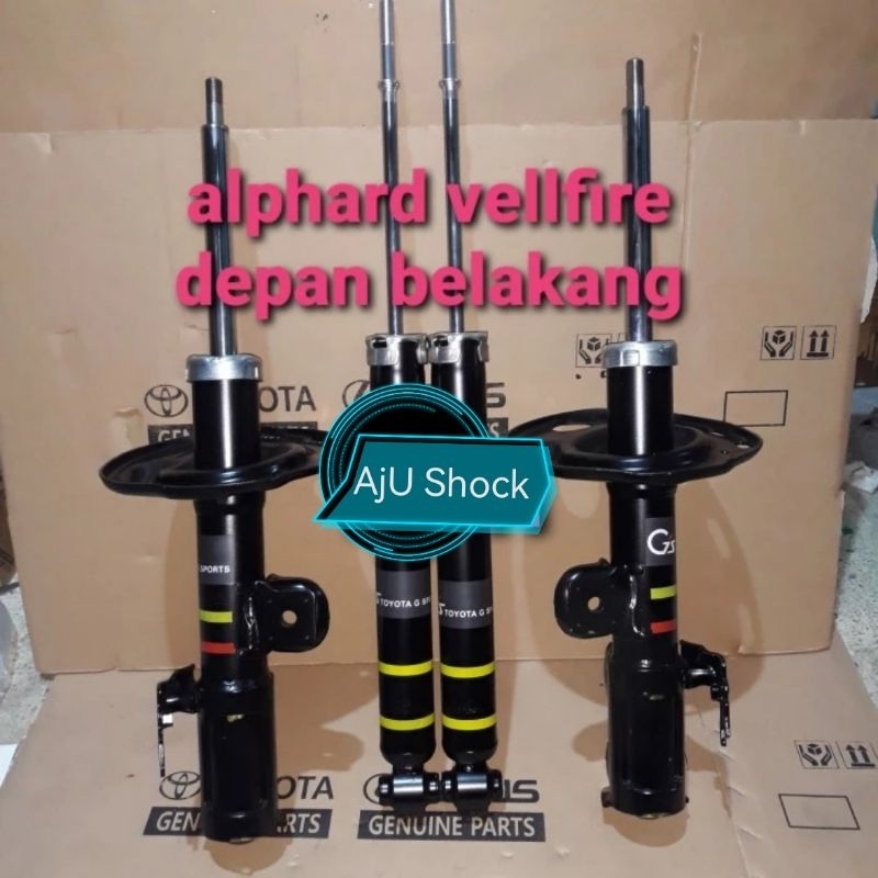 Jual Shockbreaker Shock Absorber Toyota Alphard Anh30 Depan Belakang