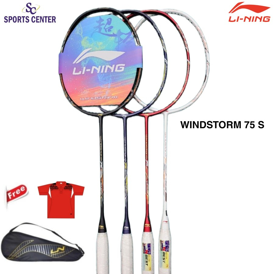 Jual New Raket Badminton Lining Windstorm S S Shopee Indonesia