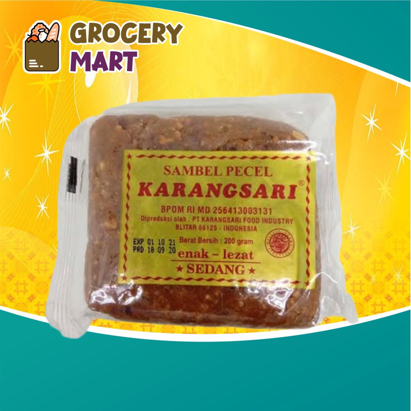 Jual Sambal Pecel Karangsari Gr Shopee Indonesia