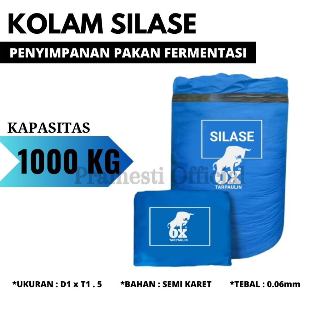 Jual Kolam Terpal Silase Ox Plastik Silase Tempat Pakan Fermentasi