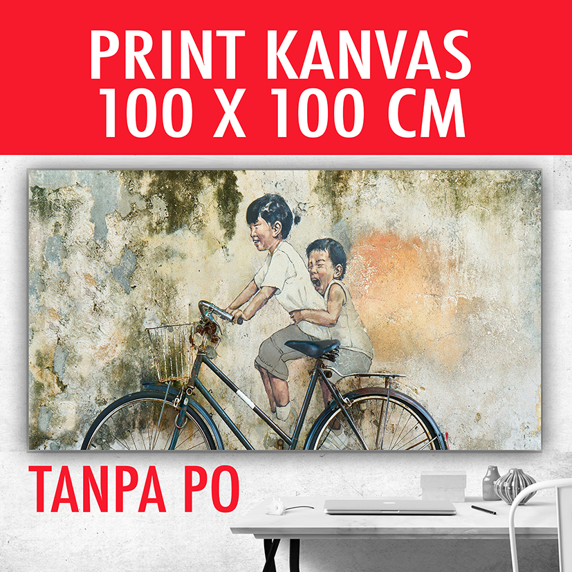 Jual Cetak Foto Kanvas Canvas Photo Print X Cm Tanpa Po